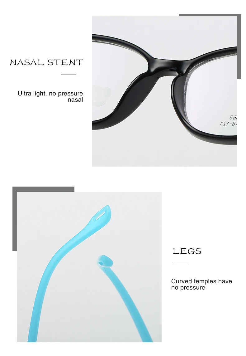 Прозрачные квадратные детские очки по рецепту, оправа для детей TR90, цветочные очки, модные студенческие оправа с линзами при миопии CN1167