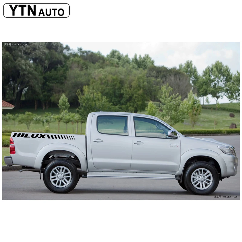 Автомобильная наклейка на заднюю дверь ремни hilux градиентный Графический