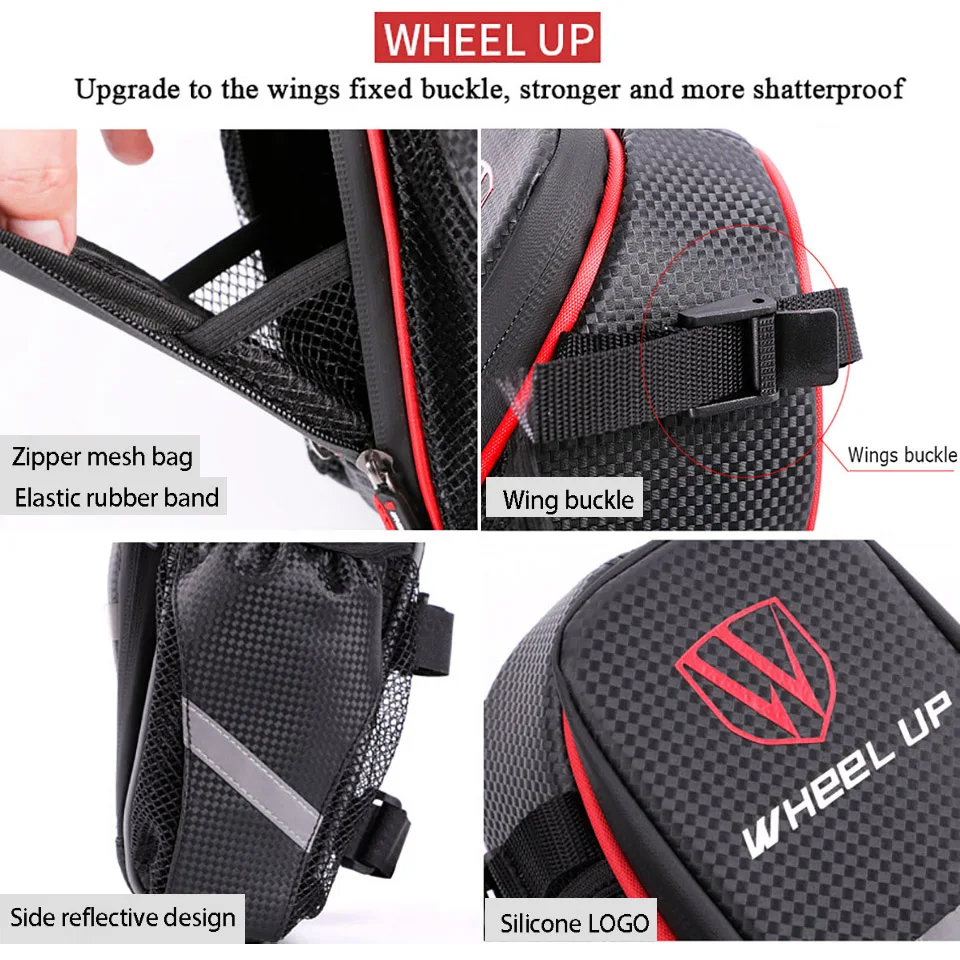 Сумка для велосипедного седла на колесиках водонепроницаемая сумка сиденья