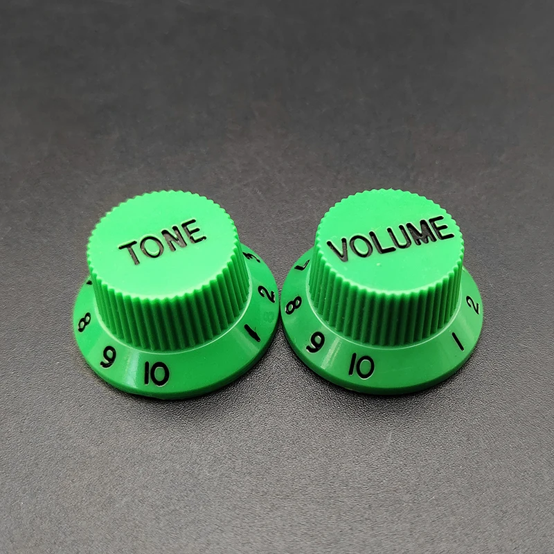 Разноцветные ручки для электрогитары контроля скорости гитары колпачки (1