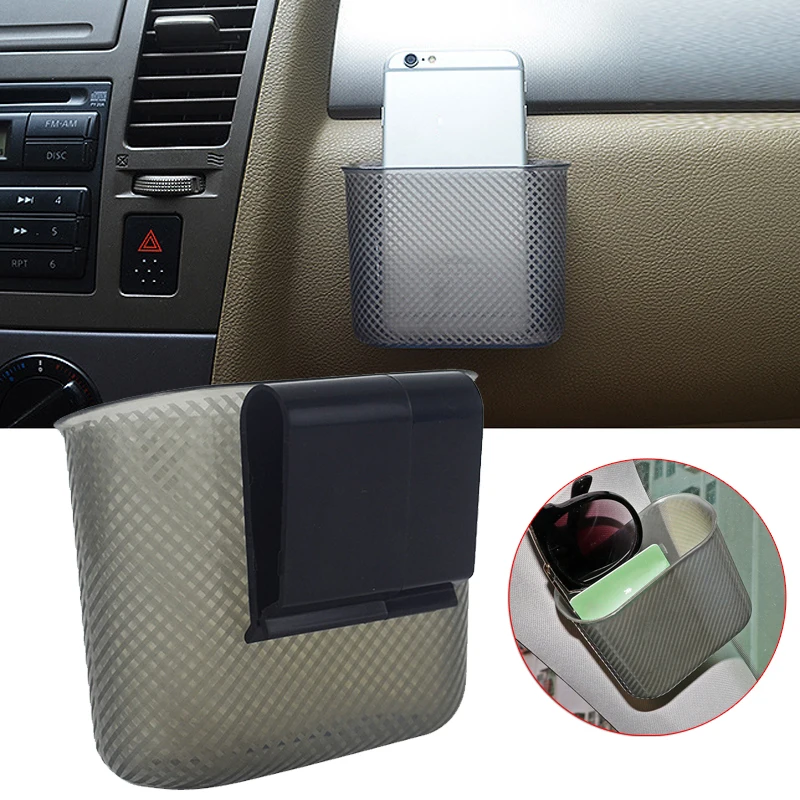 

1pc Plastic Storage Garbage Card Cigarettes Box Organizer Mobile Phone Holder