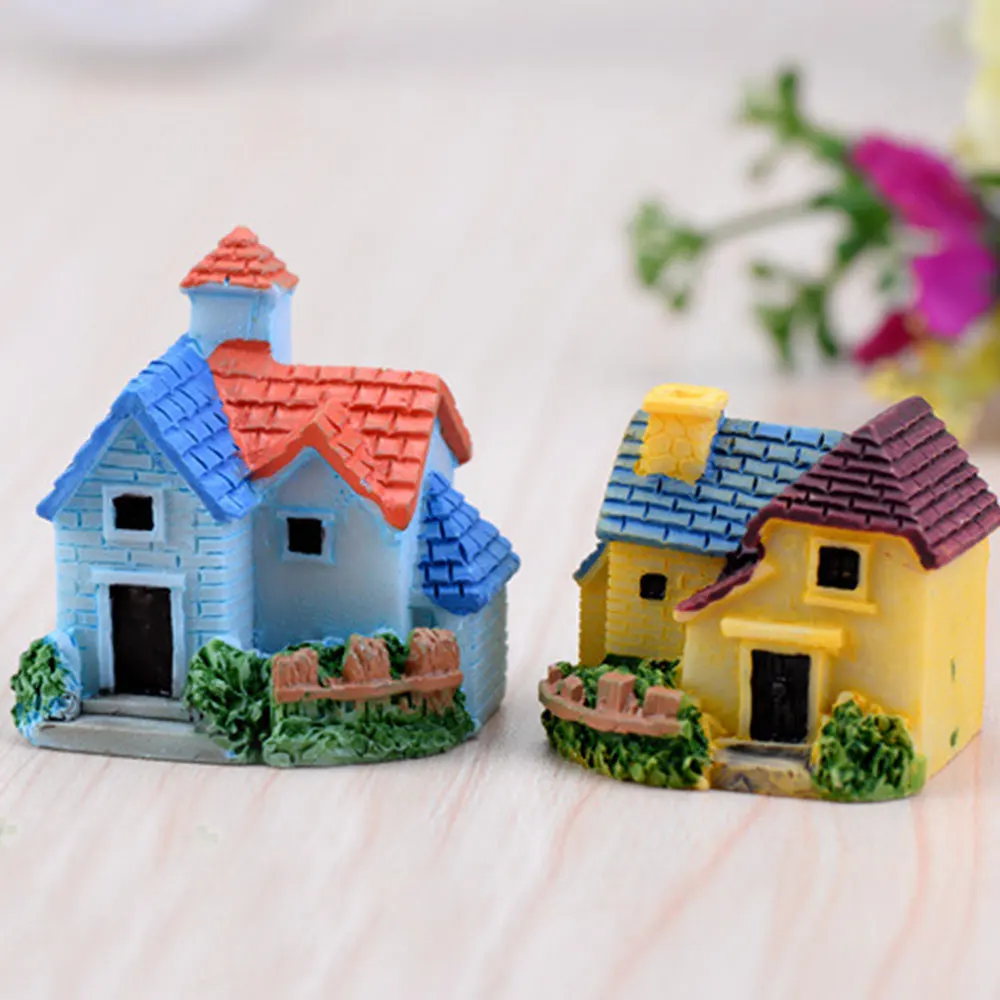 

Micro Decoration Mini Landscape Min. House Home Ornament Accessory Outdoor Resin Garden Miniature DIY