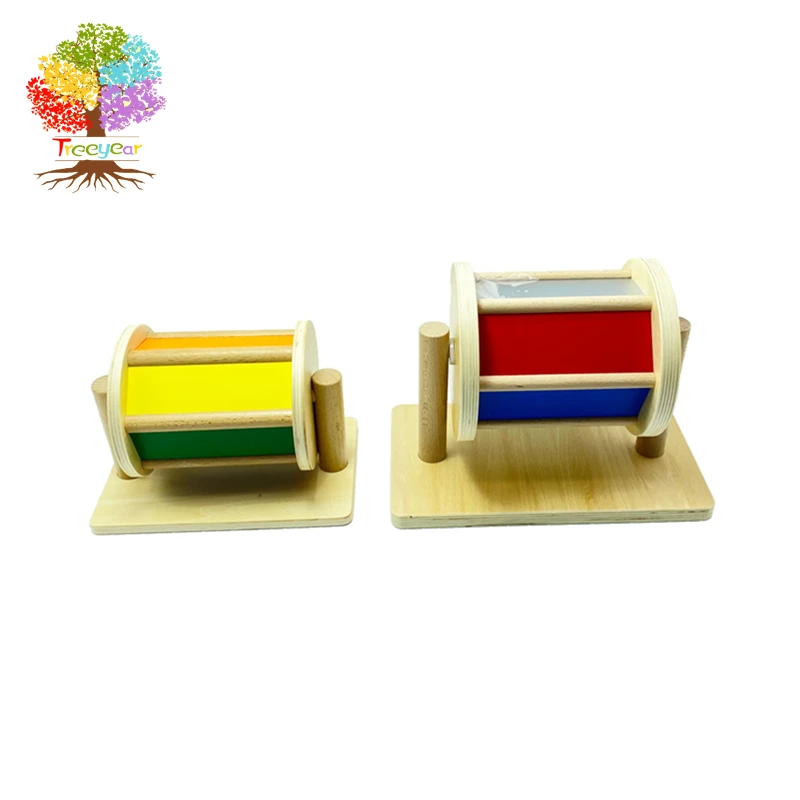 

Treeyear Spinning Drum Montessori Toys for Babies 6-12 Months, Best Montessori Baby Toys Gift Idea