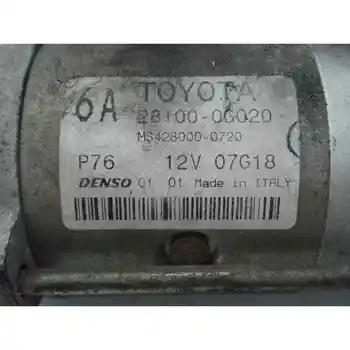 

281000G020 STARTER MOTOR TOYOTA AVENSIS SALOON (T25)