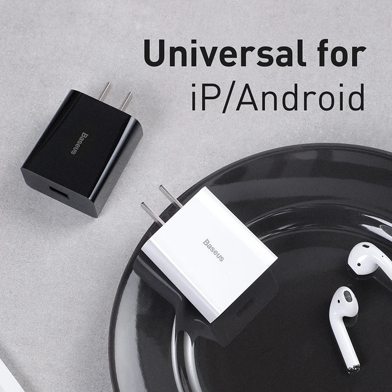 Baseus USB зарядное устройство quick charge 3,0 для iPhone X 8 7 iPad быстрое настенное зарядное устройство для samsung S9 Xiaomi 8 huawei зарядное устройство для мобильных телефонов