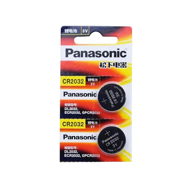 10 stücke Original Panasonic cr2032 cr 2032 3 V Lithium-Batterie Für Uhr computer Fernbedienung Rechner taste cell-münze batterie