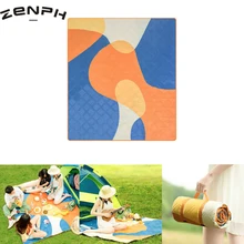 Zenph Открытый походный коврик для семьи 180*200 см уличный пляжный коврик одеяло плед коврик влагостойкий коврик коврики для пикника