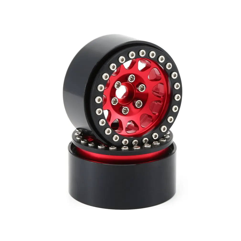 4 шт. 1,9 металлический ободок колеса Beadlock для 1:10 RC Crawler Traxxas Hsp Redcat Rc4wd Tamiya Axial Scx10 D90 Hpi аксессуары для шин