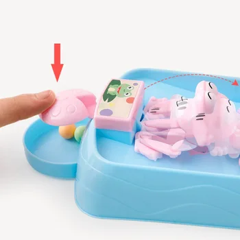 

Parent-Child Interactive Swallow Colorful Beads Table Game To Eat Beans Board Puzzle Toy Beans Board Puzzle Toy Hot Sale