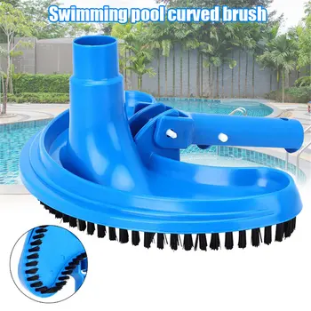 

Pool Vacuum Head Half Moon Flexible Swimming Pool Vacuum Head Cleaner Blue _WK