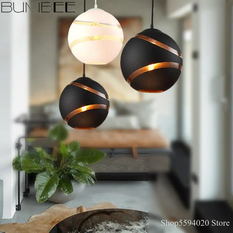 Постмодерн сферическая люстра для гостиной ресторана кафе стеклянная Подвесная