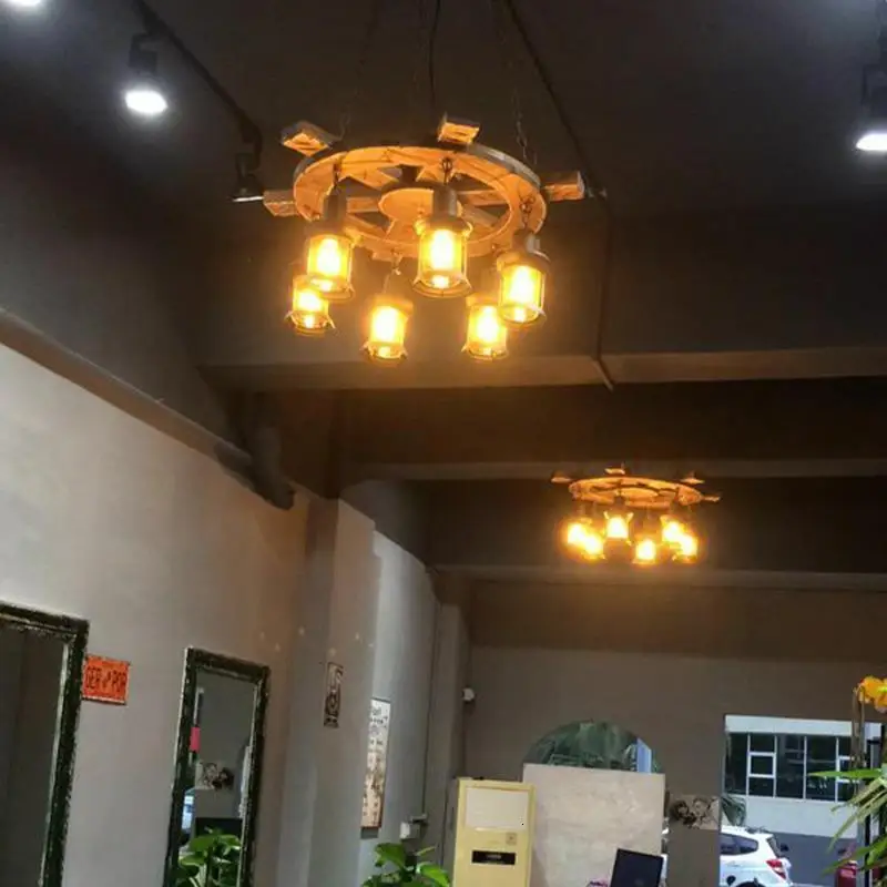 Обеденный стол домашний гантунг промышленный Декор Hanglamp Industrieel Декор для дома Подвеска светильник Лофт Висячие подвесной светильник