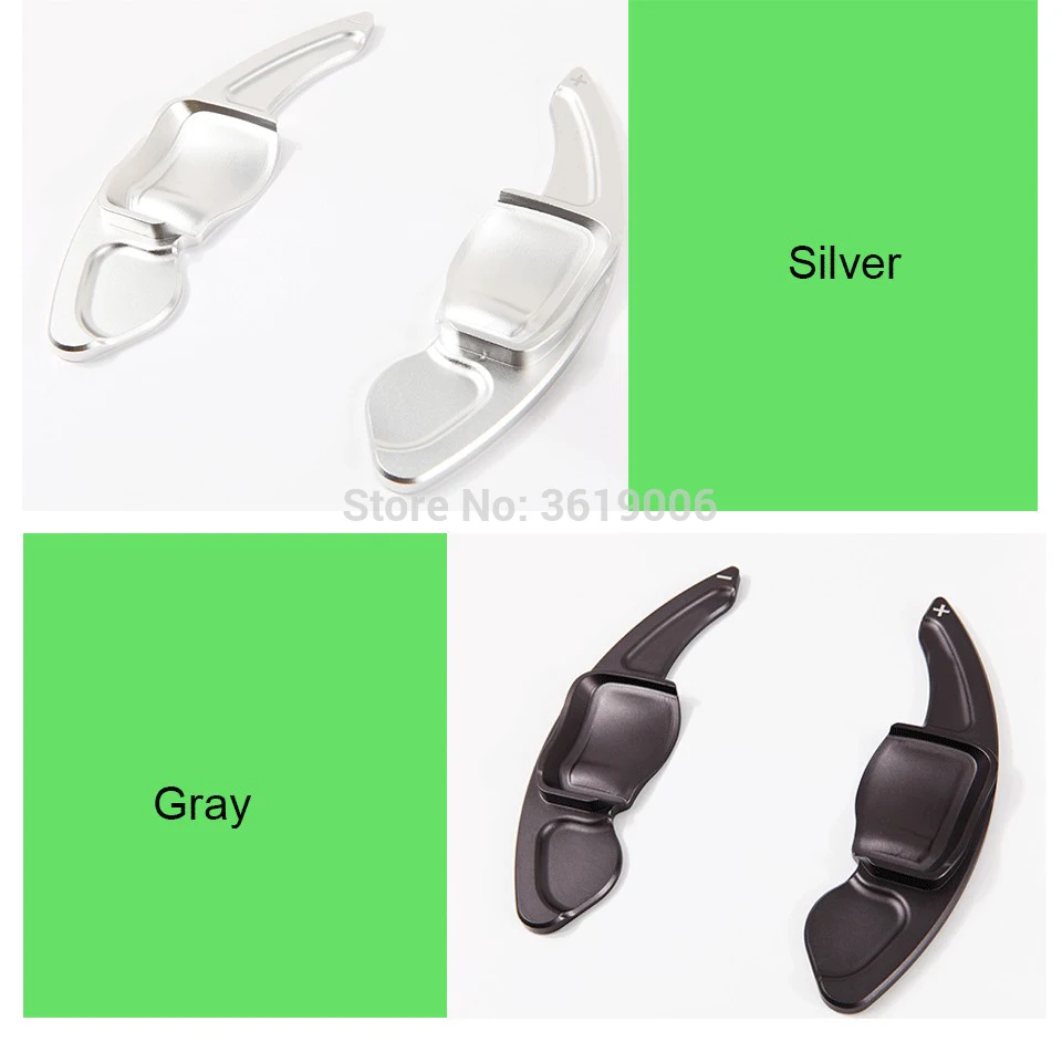 2pcs Steering Wheel Aluminum Shift Paddle Shifter Extension For VW Lavida 2013- Car-styling