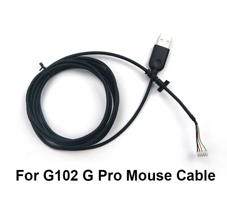 Mouse Cable Логитек G102 кабель для мыши Универсальный G PRO мышь коньки G304 G305 мышь колеса аксессуары - Цвет: Mouse Cable