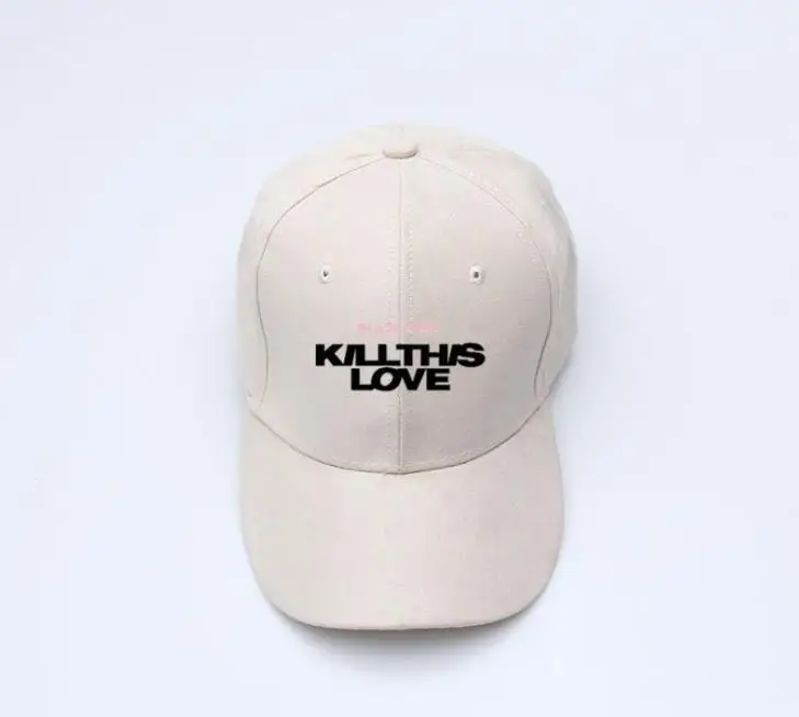 Kpop blackpink kill this love кепки с принтом модная унисекс k-pop модная Регулируемая замшевая ткань casquette