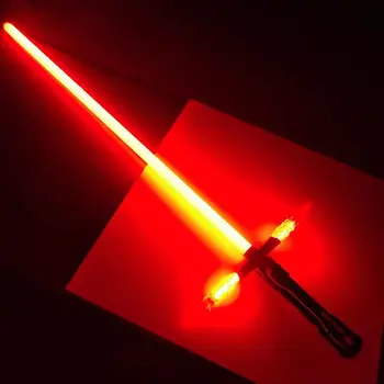 

Cross Lightsaber Kylo RGB Ren Lightsaber Neopixel Color Changing Heavy Dueling Blade with Customize Function Metal Sword