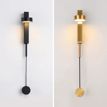 

Nordic simple style LED 360 °rotation Creativity wall light kitchen dining room bed room foyer study balcony aisle wall lamp