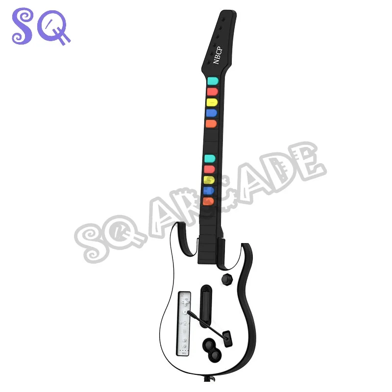 DOYO Guitar Hero Gamepad Controller with Strap for PC PS3 Clone Hero Rock  Band Games Remote Gamepad Joystick Console