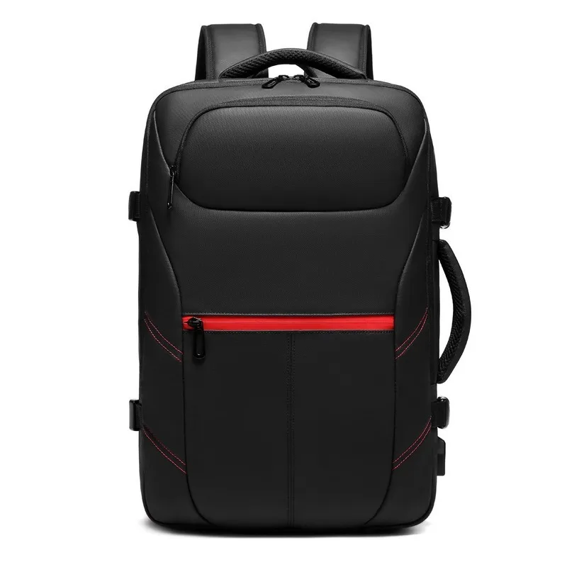 

Travel Backpack Large Capacity Male Mochila Expandable Rucksack with USB Charging Laptop Backpack Waterproof Multifunctional Bag