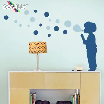 

Bubble Boy Decal Children's Vinyl Wall Sticker Decorate All Kinds of House Home Decor House Decoration