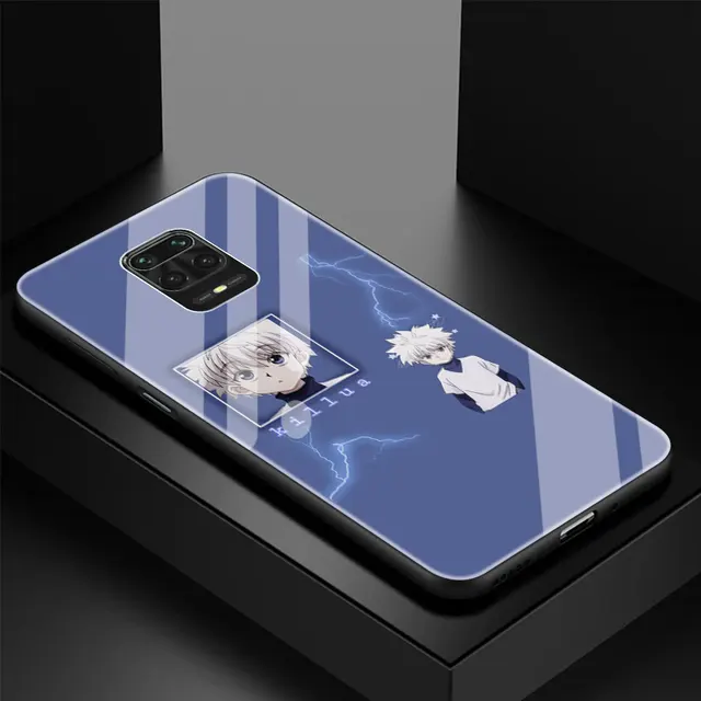 Tempered Glass Case Coque For Xiaomi Redmi Note 9S 9 8 Pro 8T 8A 7 9A 9C 9i Hunter X Hunter HXH Anime Luxury Shell Cover Fundas T12