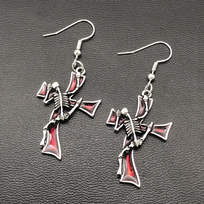 [haesool] あいつは黒炎竜☆925Silver☆GME07 Earrings haesool] あいつは黒炎竜☆925Silver☆GME07 Earrings (HAESOOL