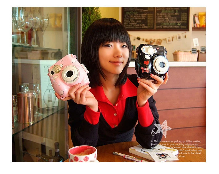 Roadfisher прозрачный противоударный чехол для камеры защитный ремень Fuji Fujifilm Polaroid