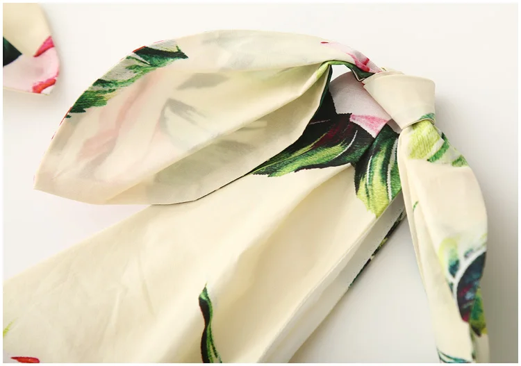 LD LINDA делла модное подиумное повседневное летнее платье женское с v-образным вырезом и эластичной талией с цветочным принтом розы элегантное платье из хлопка
