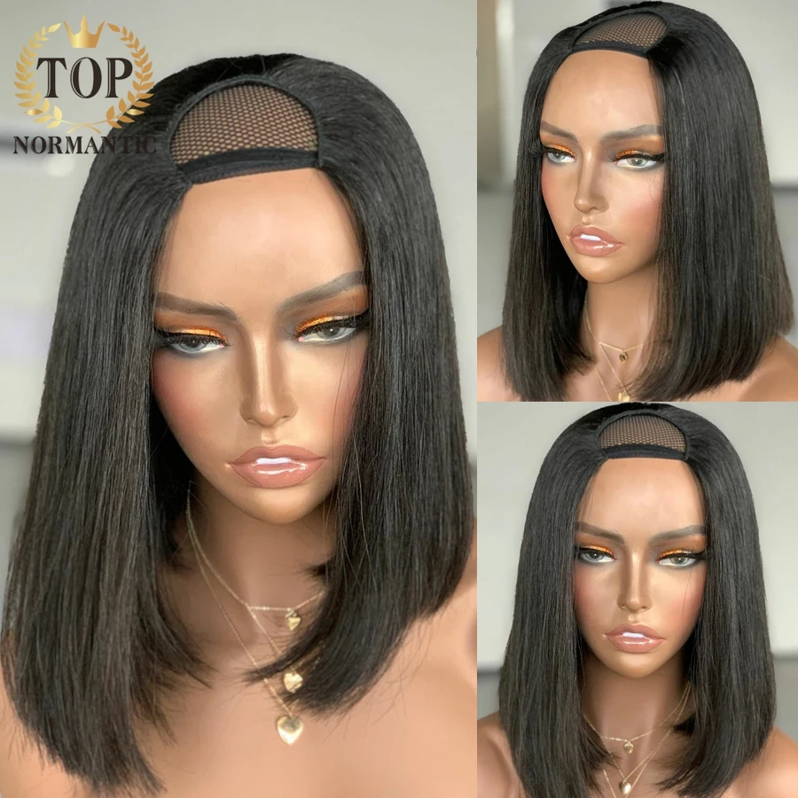 topnormantic-straight-bob-wig-u-part-wig-glueless-human-hair-wigs-indian-remy-hair-180-density-straight-wigs-for-women