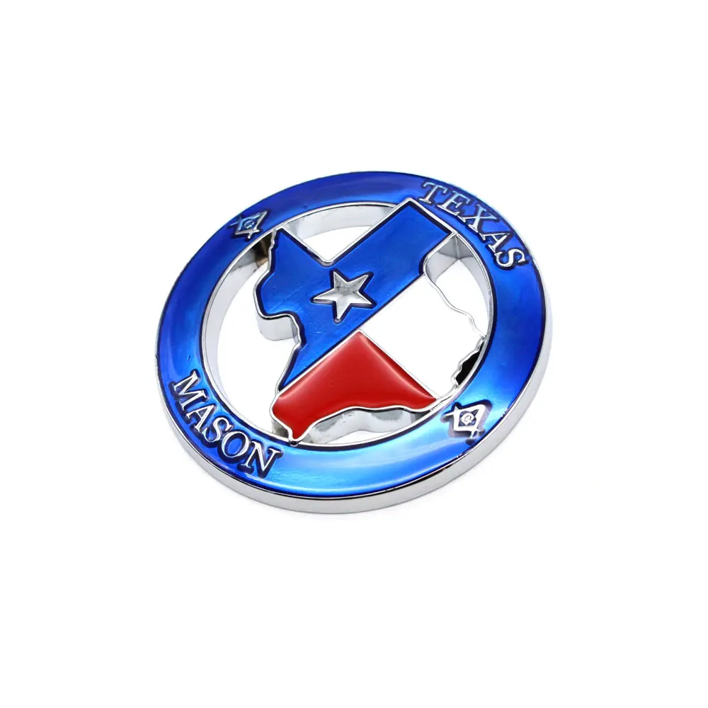 DSYCAR 1 шт. автомобильный Стайлинг металлические автомобили эмблема одинокая звезда/Техасский Мейсон/одинокая звезда EDITON наклейка значок логотипы наклейка подходит для большинства автомобилей Новинка