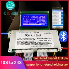 Smart Ant BMS 300A 200A 100A 70A литиевая батарея Защитная плата баланс Bluetooth Li-Ion Lipo lifepo4 LTO 10S до 24S 72V 20S