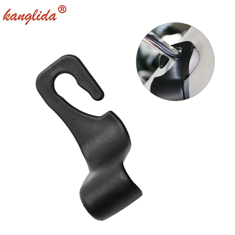 

KANGLIDA Clips Car Seat Hook Auto Headrest Hanger Bag Holder for Car Bag Purse Cloth Grocery Storage Auto Fastener Accessories