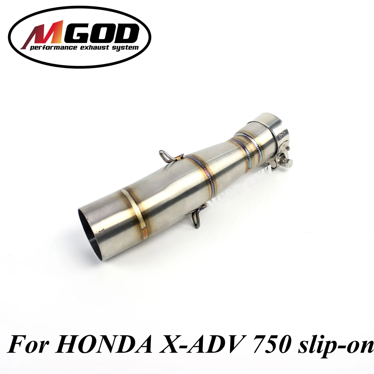 Для HONDA X-ADV750 X ADV750 X-ADV 750 XADV без шнуровки, выхлопная труба для мотоцикла, выхлопная труба для мотоцикла, передняя Труба, глушитель для скутера