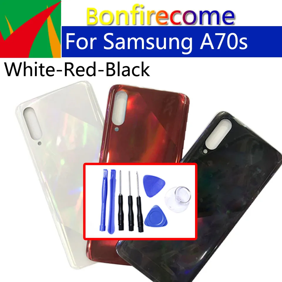 

Задняя крышка корпуса для Samsung Galaxy A70S A707FN A707F A707, сменный корпус батарейного отсека