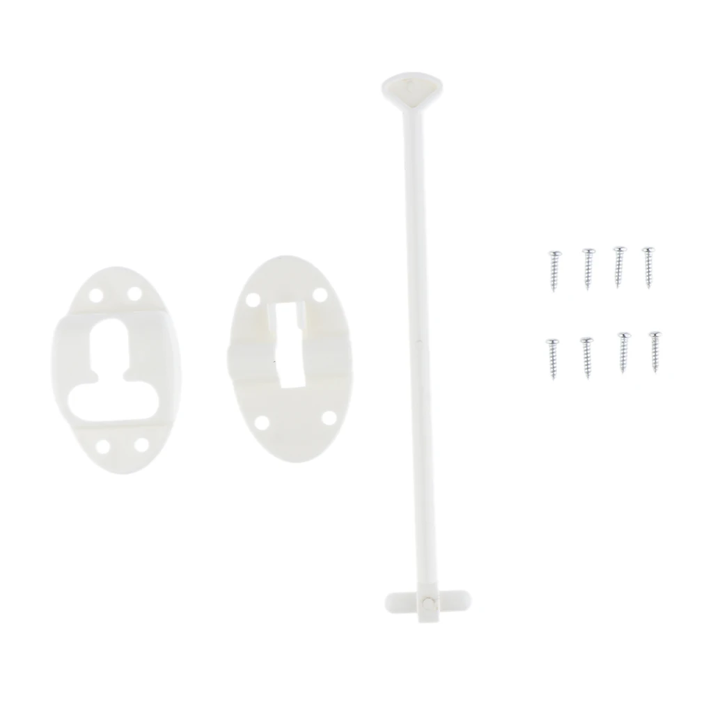 8 Inch Standard T-Style RV Camper Trailer Cargo Hatch Door Catch Latch Lock