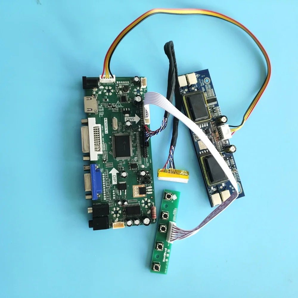 

Комплект для LTM190EX-L31/LTM190EX-L21 1280x1024 30pin плата драйвера панель 4 лампы HDMI + DVI + VGA LCD аудио контроллер плата moitor