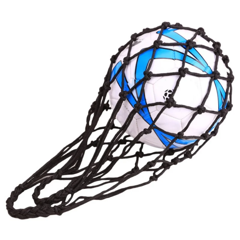 

Bold Single Only Lightweight Portable Durable Wear Resistant Nylon Net Bag Basketball Soccer Volleyball Football Ball Net Bag
