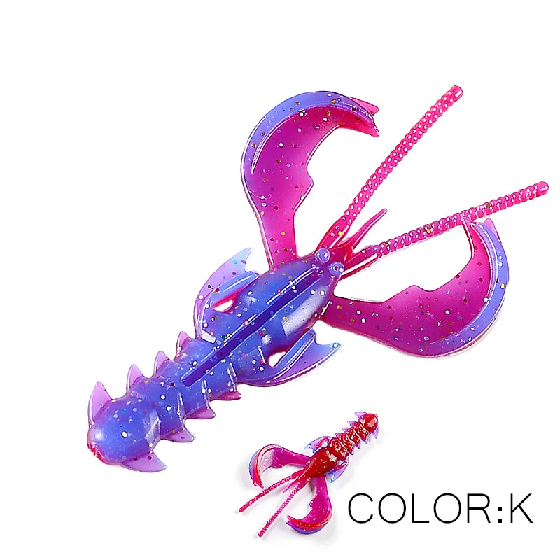 Supercontinent CRAZY 65mm/40mm Lobster Soft Plastic Lure Fishing Lures