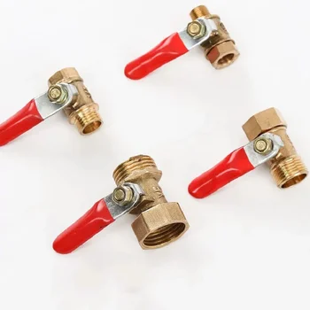 

Pneumatic Valve 1/8 1/4 3/8 1/2 Internal and External Thread Ball Valve Air Compressor Ball Valve Pneumatic Components