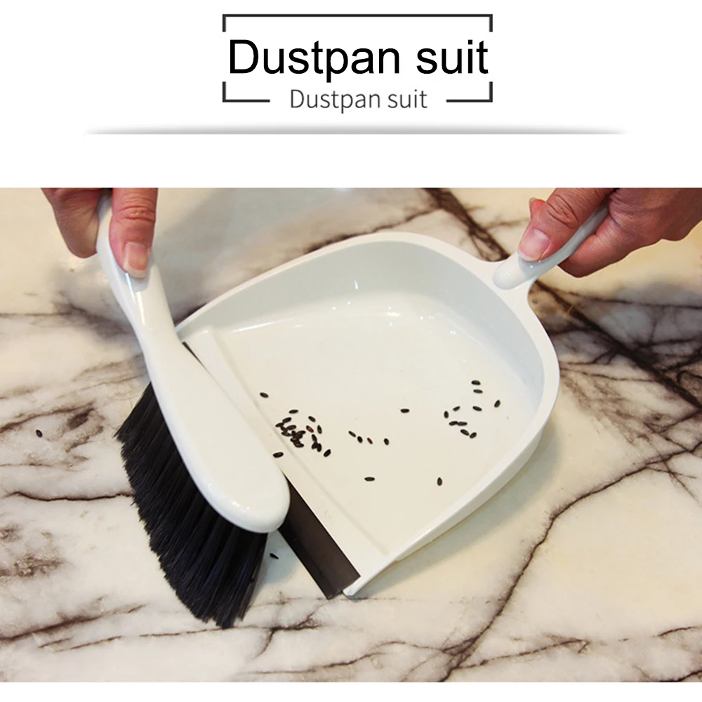 

Mini Desktop Cleaning Sweeping Brush Small Broom Set Shovel Garbage And Cleaning In One Kitchen Desktop Computer Brush