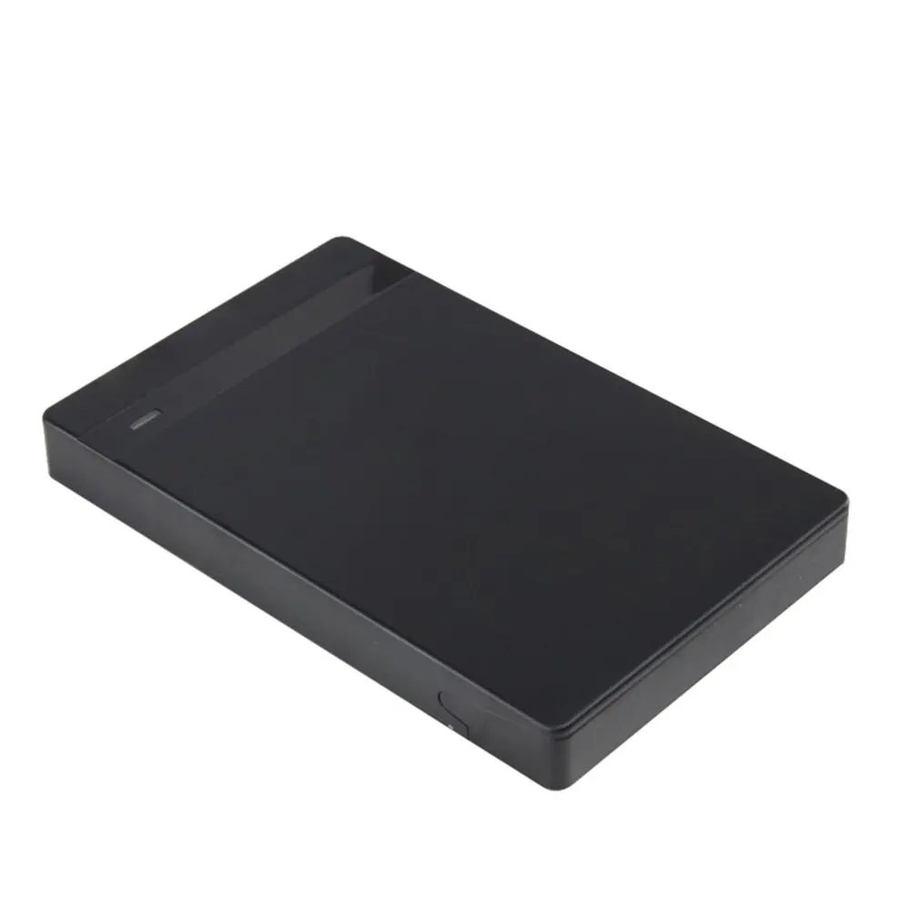 Жесткий диск 2,5 дюймов инструмент SATA-free дизайн ноутбук твердотельный SSD Чехол для мобильного диска для Windows для Mac OS - Цвет: Black(USB3.0)