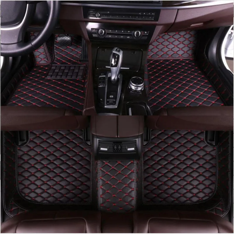 Пользовательские автомобильные коврики для hyundai i40 santa fe getz tucson Solaris, creta elantra kona кожаные все модели автомобильных ковриков tapis voiture