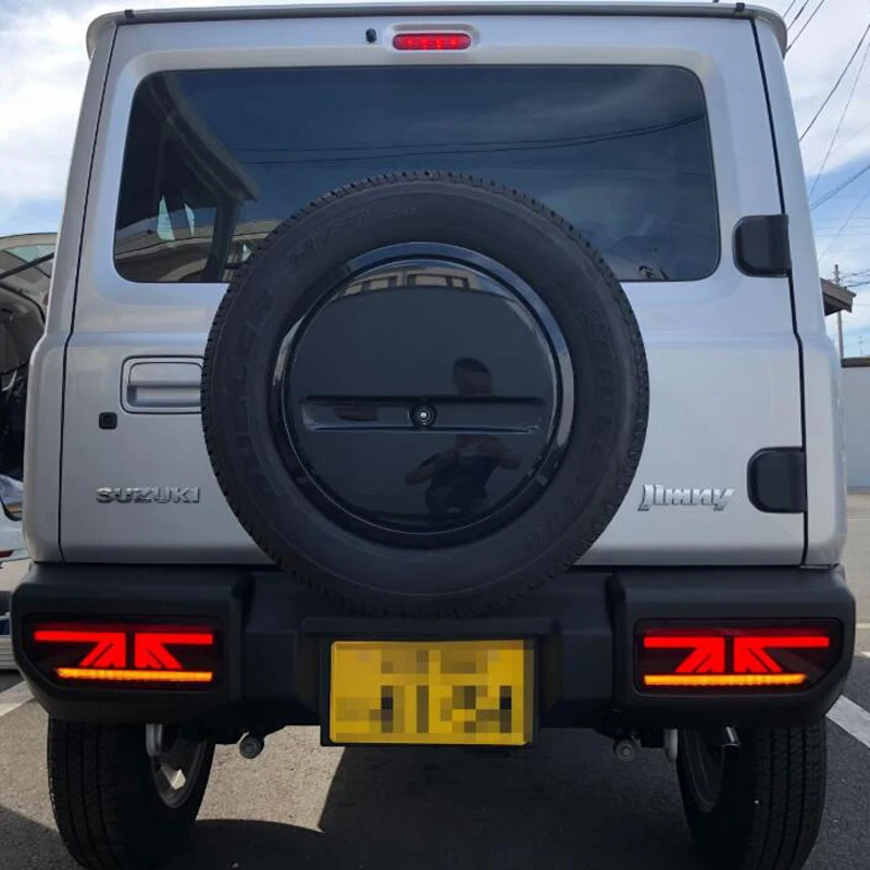 Год задний светильник для Suzuki Jimny задний светильник автомобильные аксессуары светодиодный DRL Taillamp для suzuki Jimny противотуманный светильник