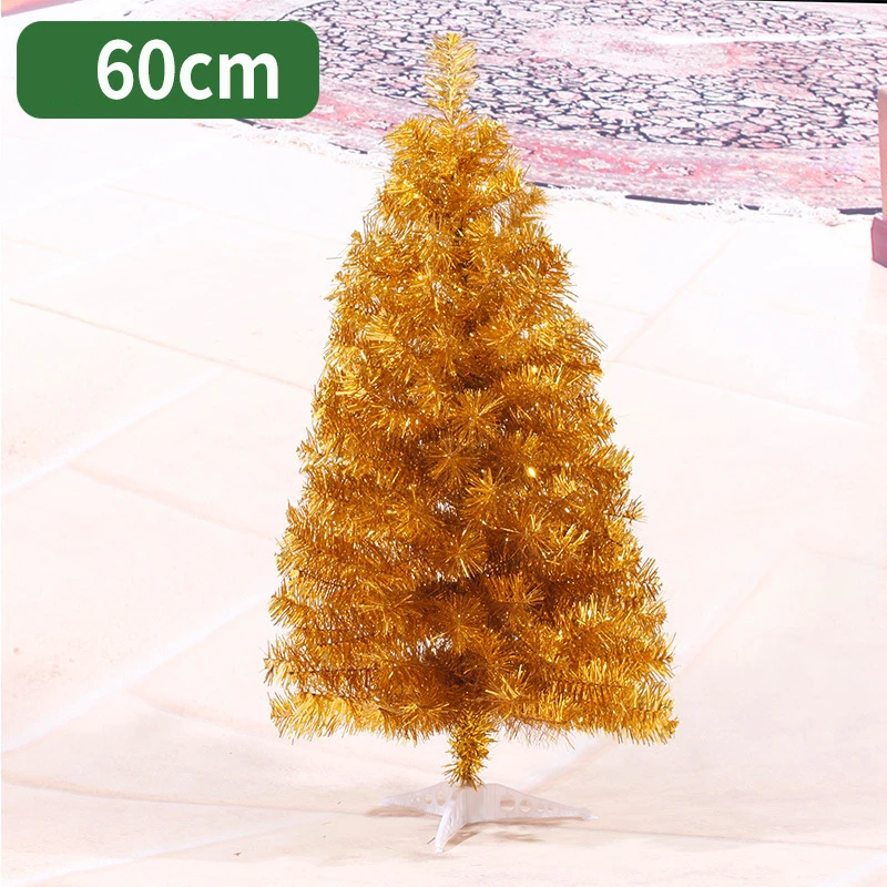 60cm Christmas tree purple pink gold mini artificial Christmas tree Christmas decorations for home Christmas ornaments