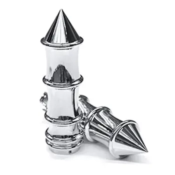 

Motorcycle Skeleton Chrome Handlebar Grips 1 In Throttle Bar Ends