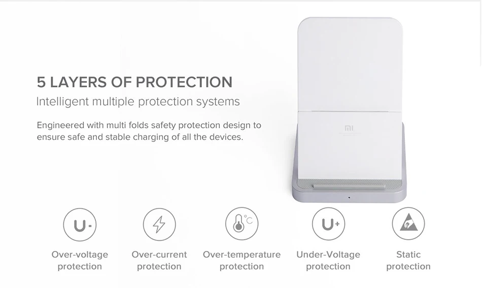 Xiaomi 30W Vertical Wireless Charger description image 7