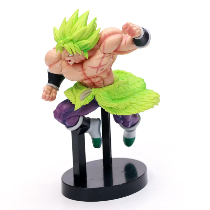 Аниме Жемчуг дракона супер Broli Супер Saiyan Broly Fullpower Z битва ПВХ Действие Рисунок Статуя Коллекция Модель Детские игрушки кукла