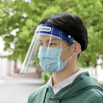 

Anti-fly Foam Protection Anti-oil Mask Hd Transparent Children Adult Full Face Anti-splash Mask Anti-oil Smoke Face Cap