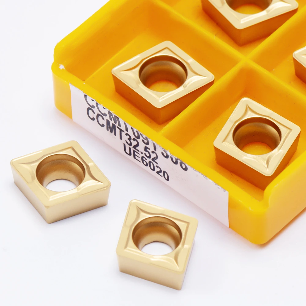 

CCMT 09T308 UE6020 CNC Machine Tool Milling Cutter CCMT 09T308 High-Quality Metal Carbide Turning Tools 10PCS