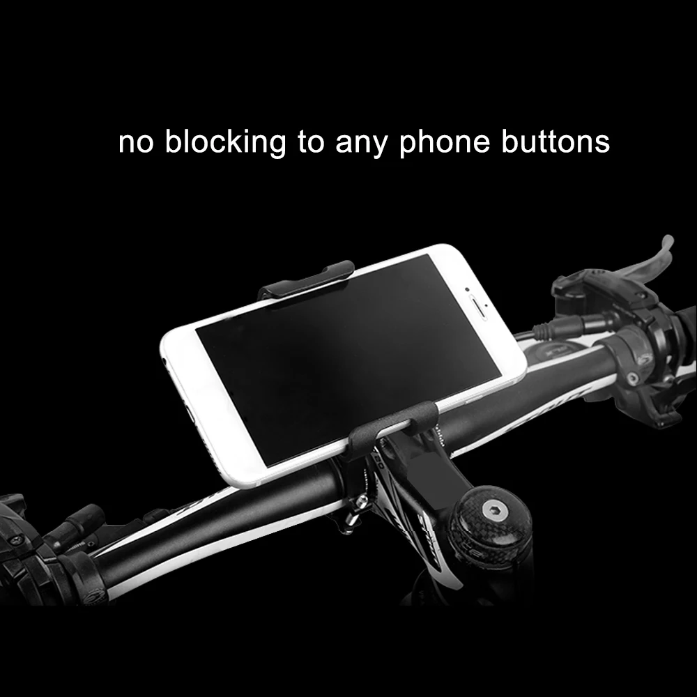 Держатель для телефона из алюминиевого сплава для горного велосипеда MTB, крепление на руль мотоцикла для мобильного телефона, регулируемая, не/360, вращающаяся